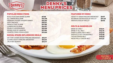 dennys ca|denny's menu with prices 2024.